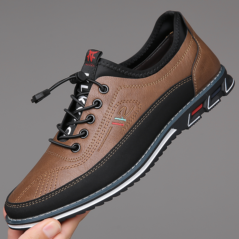 Men's activewear Oxford sneakers, waterproof, natural feel, and flexible for adventure.