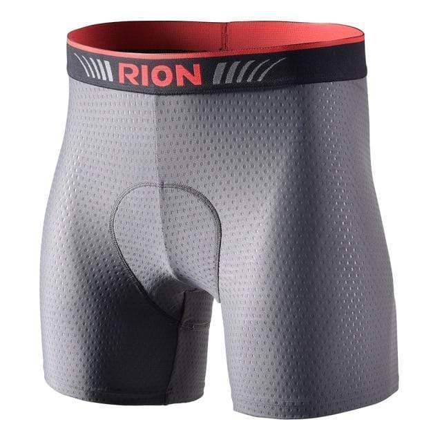 Lightweight and breathable men's cycling underwear shorts, perfect bike gear for long rides