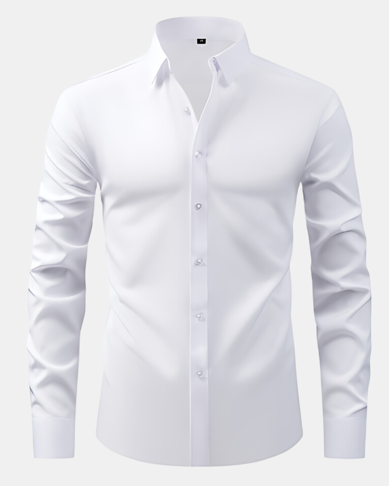 Comfortable men's formal shirt, perfect for long days at work & meetings.