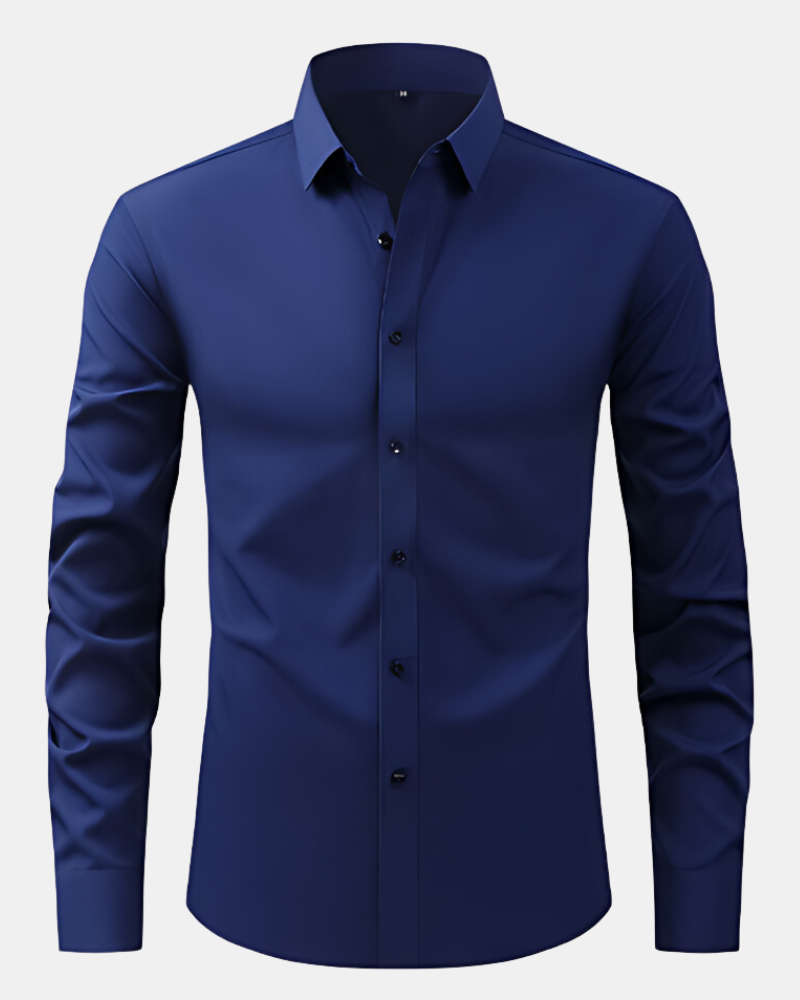 Premium men's comfortable dress shirt, perfect for a polished professional image.