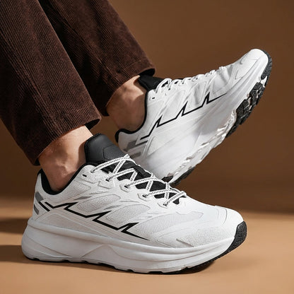 Lightweight men's performance running shoes, perfect for daily training & breathability.