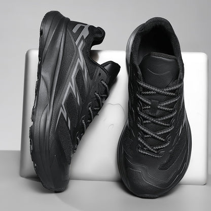 Comfortable men's active wear shoes with a robust grip outsole for enhanced stability.