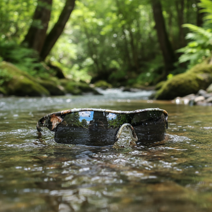 Lightweight men's athletic shades with UV protection, perfect for running & cycling.