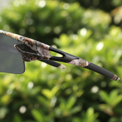 Durable men's sport sunglasses offering eye protection & glare reduction for outdoor gear.