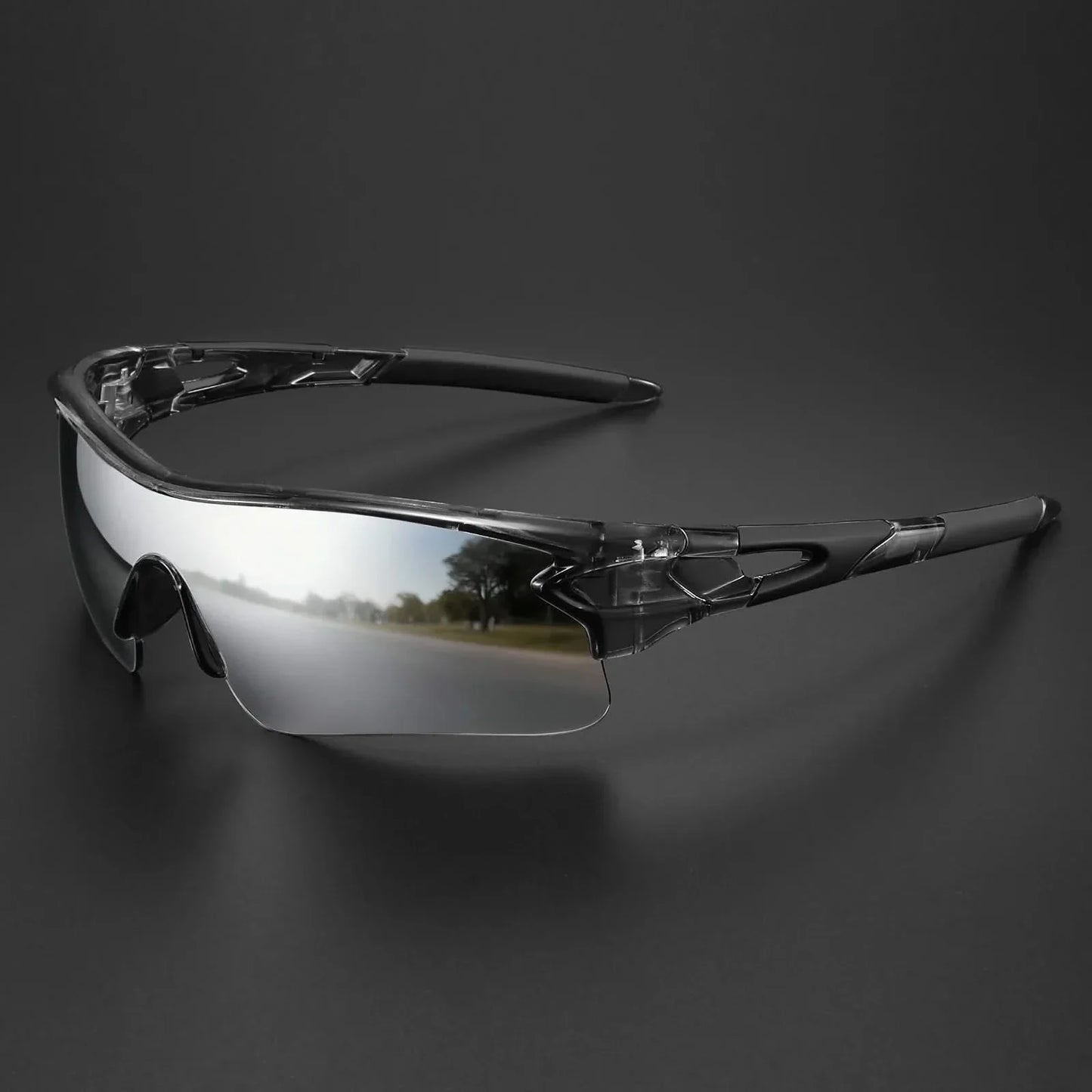 Premium men's performance shades, lightweight & durable, providing UV protection for active lifestyle.