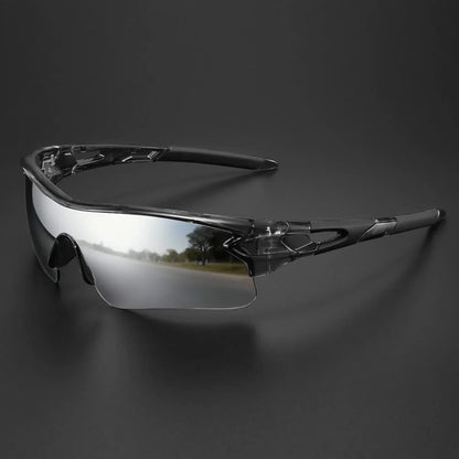 Premium men's performance shades, lightweight & durable, providing UV protection for active lifestyle.