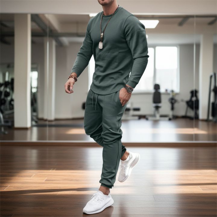Kirk men's sportswear tracksuit jacket. Performance athletic gear for workouts and active lifestyle.