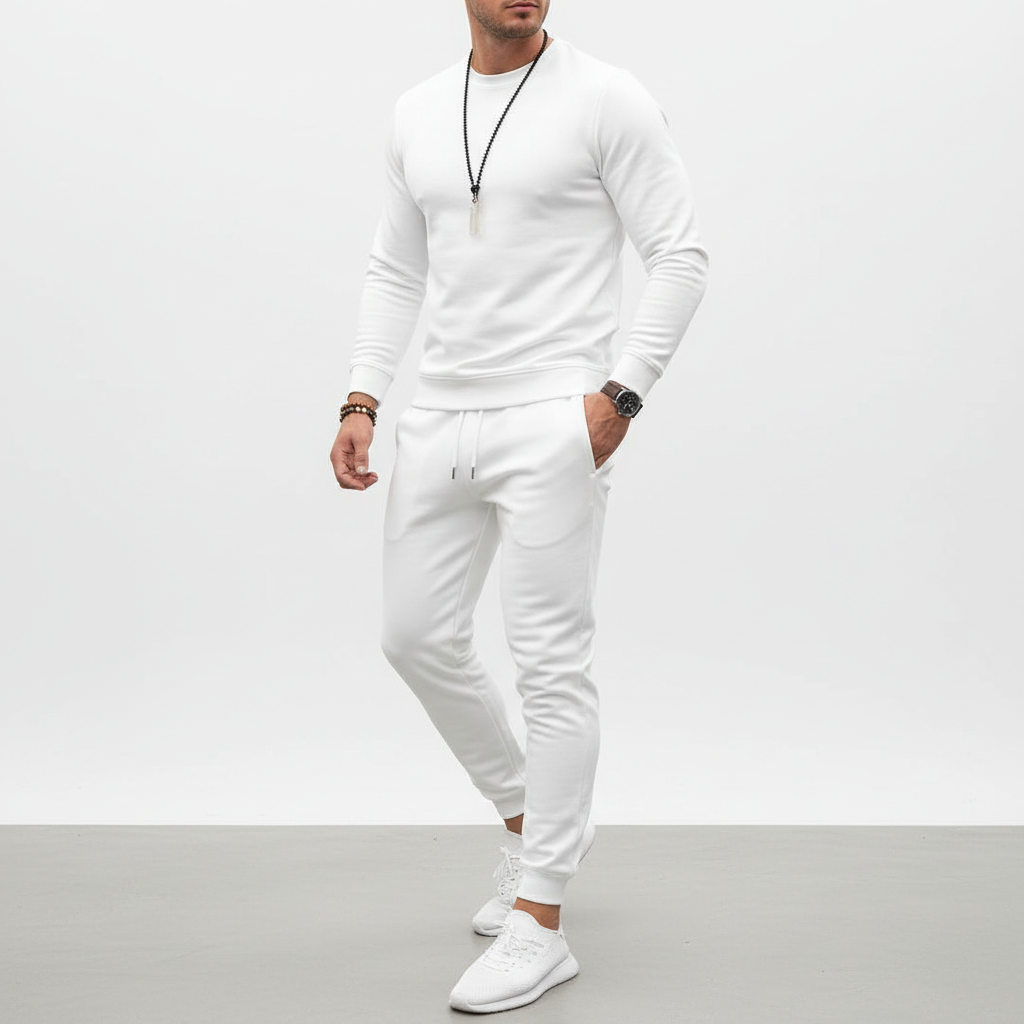 Kirk men's workout set. Performance tracksuit for fitness, gym sessions, and outdoor activities.