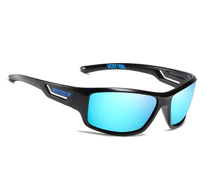 Stylish men's polarized UV400 sunglasses, anti-glare for fishing, driving, and outdoor adventures.