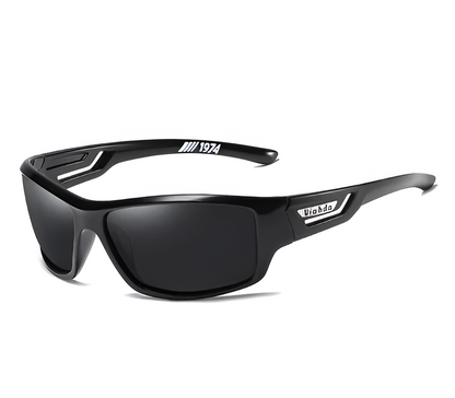 Men's polarized military sunglasses with UV400 protection, ideal for fishing & tactical outdoor sports. Durable anti-glare.