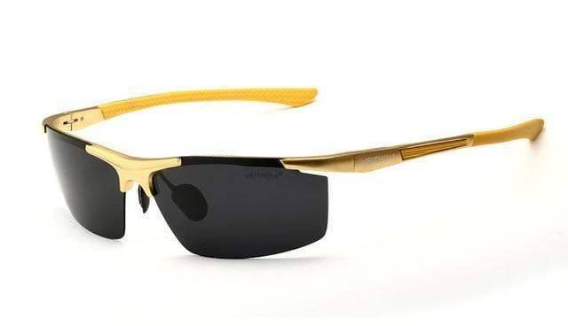 Eyewear for men: Aluminum magnesium polarized UV400 sunglasses, perfect for sun protection and style