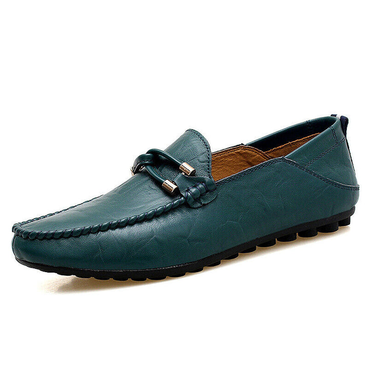 Men's polished bit loafers, a staple in men's fashion, offering comfort, style, and versatility.