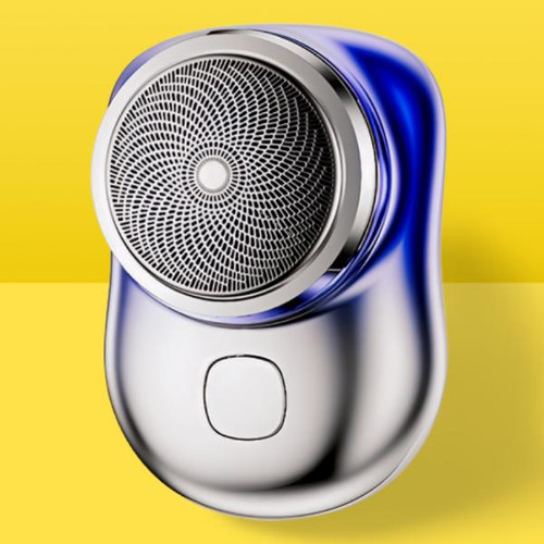 Waterproof wet dry electric shaver for men, USB rechargeable, perfect for precision grooming anywhere.