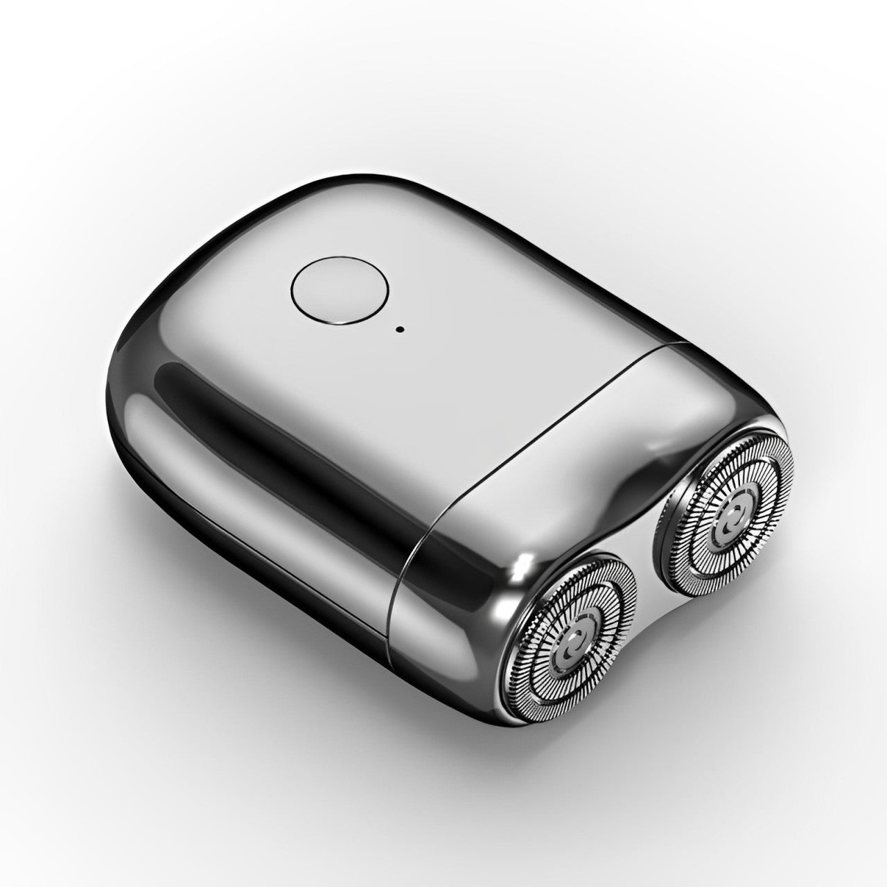 Rechargeable rotary electric shaver provides a cordless, smooth shave for face & body grooming.