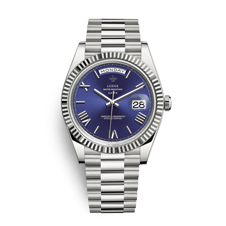 Men's classic automatic watch. Timeless, durable design. Perfect everyday wrist accessory.
