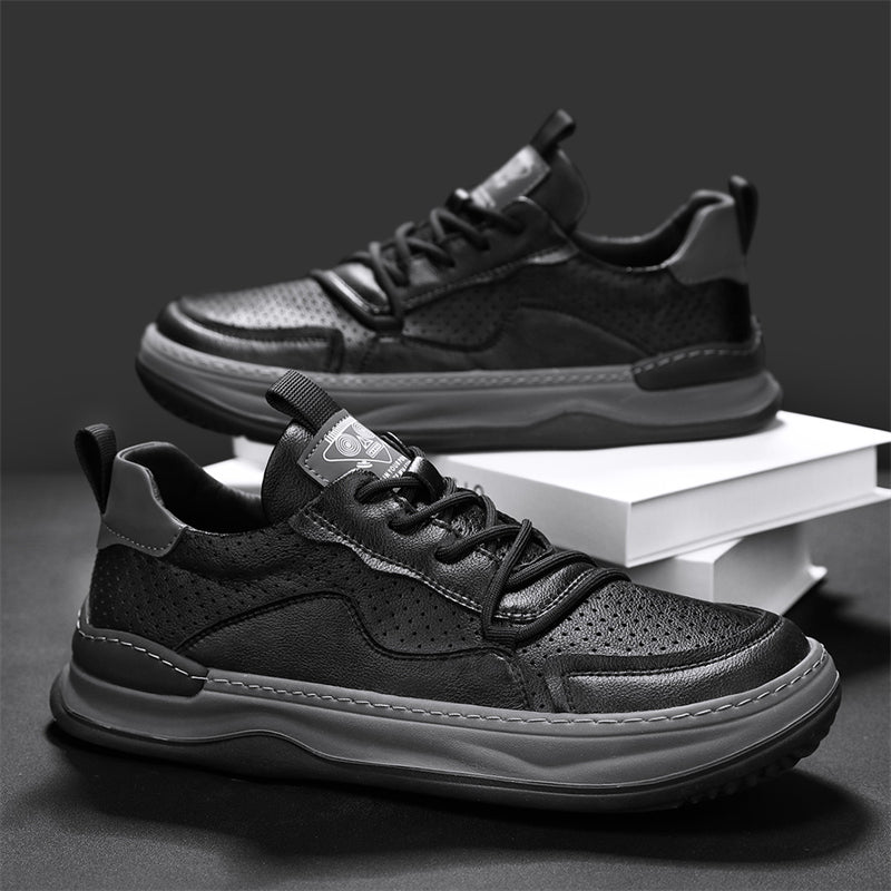 Men's premium comfort athletic shoes with a durable non-slip sole for secure walking.