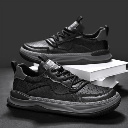 Men's premium comfort athletic shoes with a durable non-slip sole for secure walking.