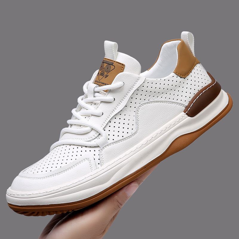 Stylish men's athletic shoes, dark grey, offering ultimate comfort for walking & casual wear.