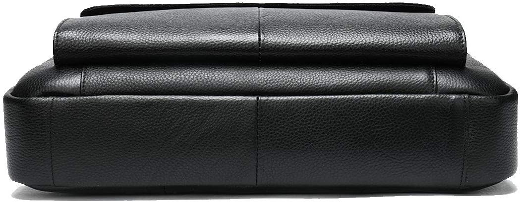 Versatile men's premium leather messenger bag, designed for 15-inch laptops and daily professional use.