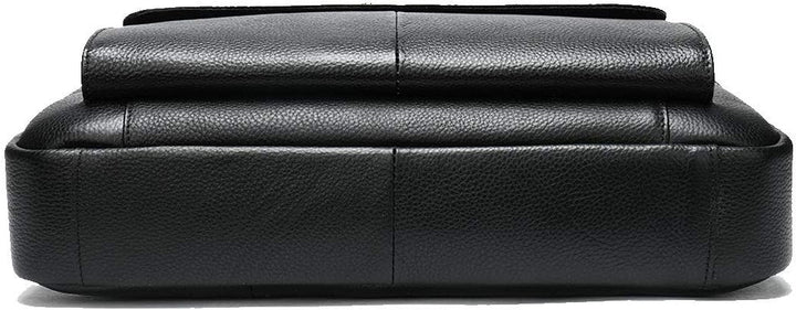 Versatile men's premium leather messenger bag, designed for 15-inch laptops and daily professional use.