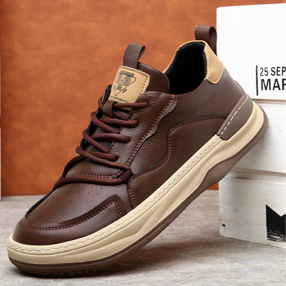 Men's premium cushioned walking sneakers for everyday comfort & style.