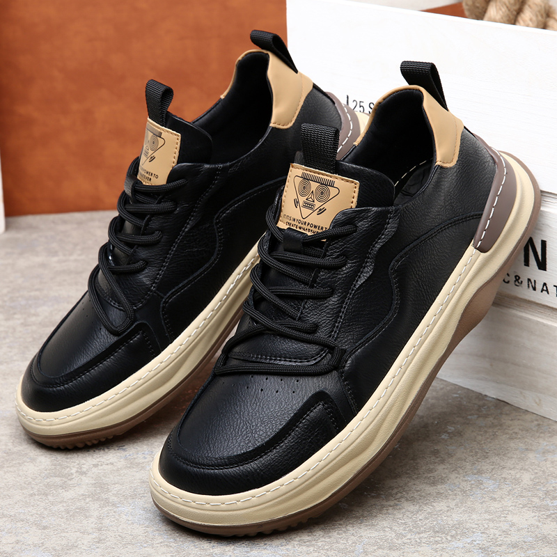 Sleek design men's walking sneakers, premium cushioning for comfort & style.