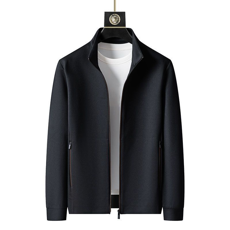 Men's zip-up hoodie from a premium tracksuit set. Comfortable sportswear top, ideal for activewear or casual fashion.