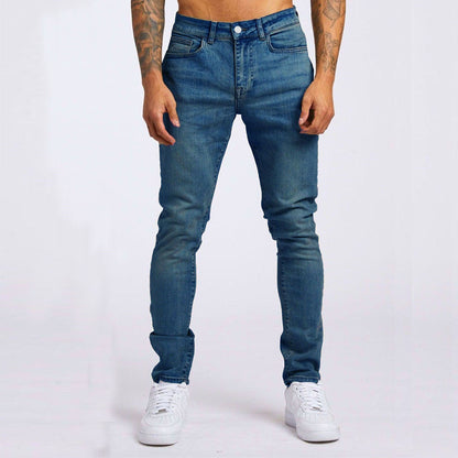 Men's premium stretch denim jeans for ultimate comfort & modern everyday style.