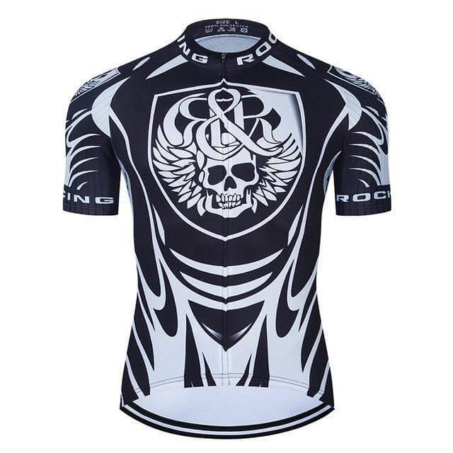 Detail of the breathable fabric on the Men's Pro MTB Cycling Jersey, ideal for outdoor sport