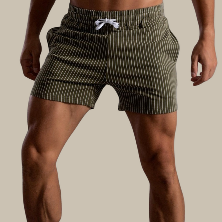 Comfortable Ripstop-Polyester men's quick-dry swim shorts for summer beachwear.