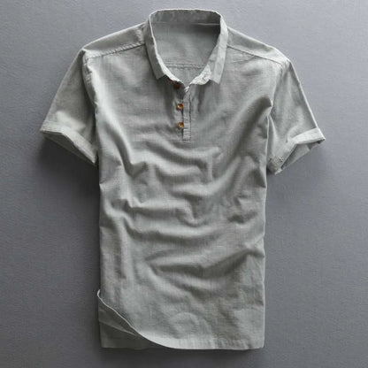 Tailored fit men's Rafael polo shirt, breathable fabric for ultimate comfort wear.