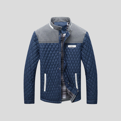 Warm men's Ray quilted jacket, perfect for winter. Stylish casual outerwear for cold weather and layering.