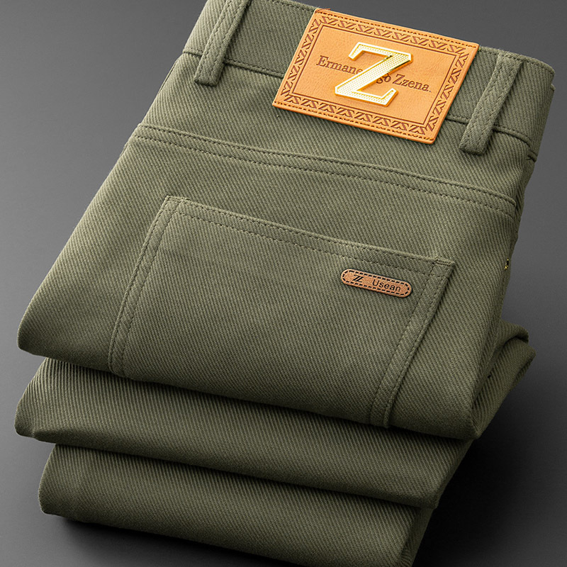 Men's refined fit jeans, perfect for effortless style & comfort. Tailored for modern men.
