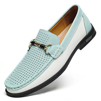 Men's comfort shoes: slip-on loafers designed for all-day wear with orthopedic support.