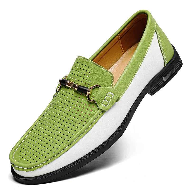 Men's comfortable slip-on loafers, ideal footwear for refined style and everyday ease.