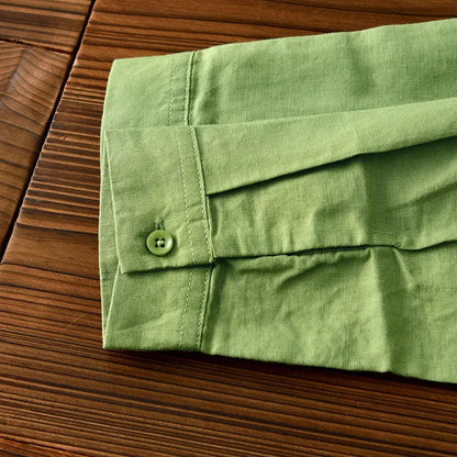 Stylish men's relaxed fit shirt for warm weather, featuring breathable fabric and casual design.
