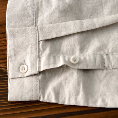 Men's versatile everyday shirt, breathable and relaxed fit, offering comfort for warm weather styling.
