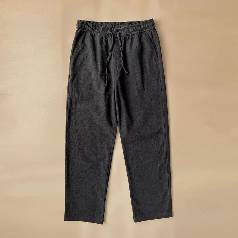 Versatile men's relaxed fit summer pants, breathable and lightweight for various warm weather activities.