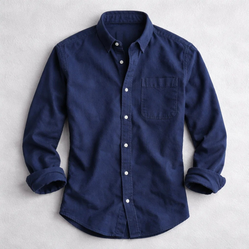 Everyday men's casual button-down shirt. Relaxed fit, long sleeve for ultimate comfort & style.