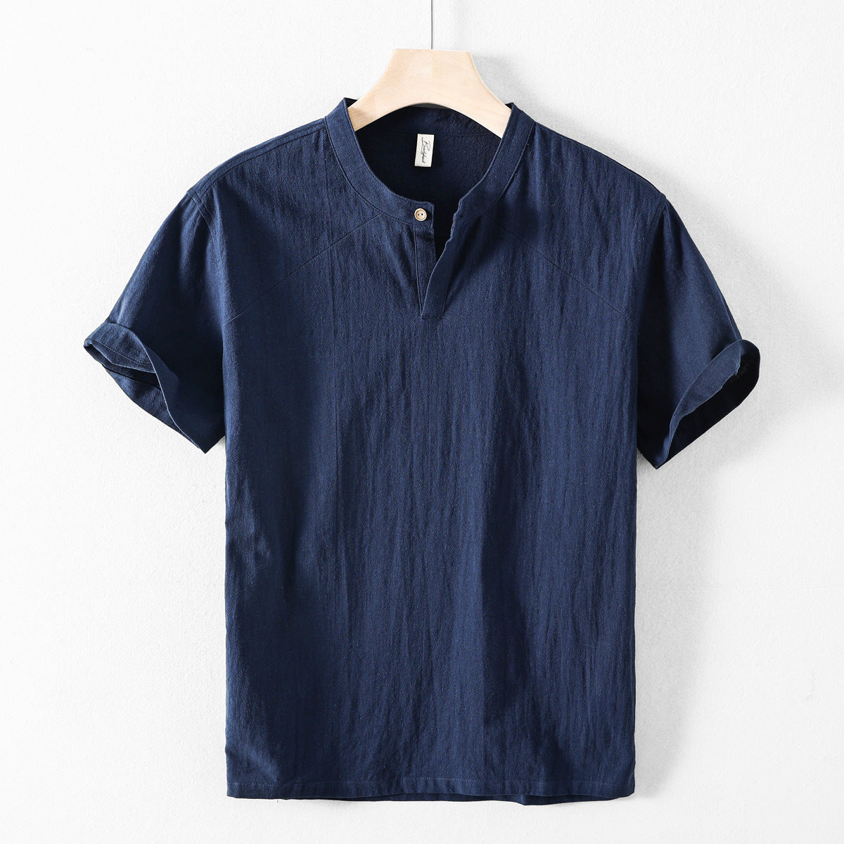 Relaxed fit men's button-down shirt, offering comfortable & effortless everyday style.