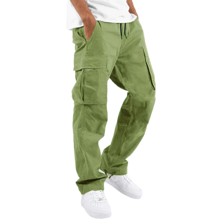 Men's relaxed fit cargo joggers for everyday comfort. Ideal casual pants & athletic wear.