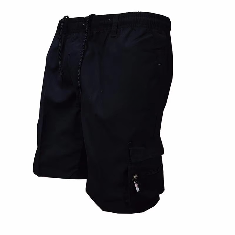 Men's relaxed fit cargo shorts with practical multi-pockets. Ideal for casual or outdoor wear.