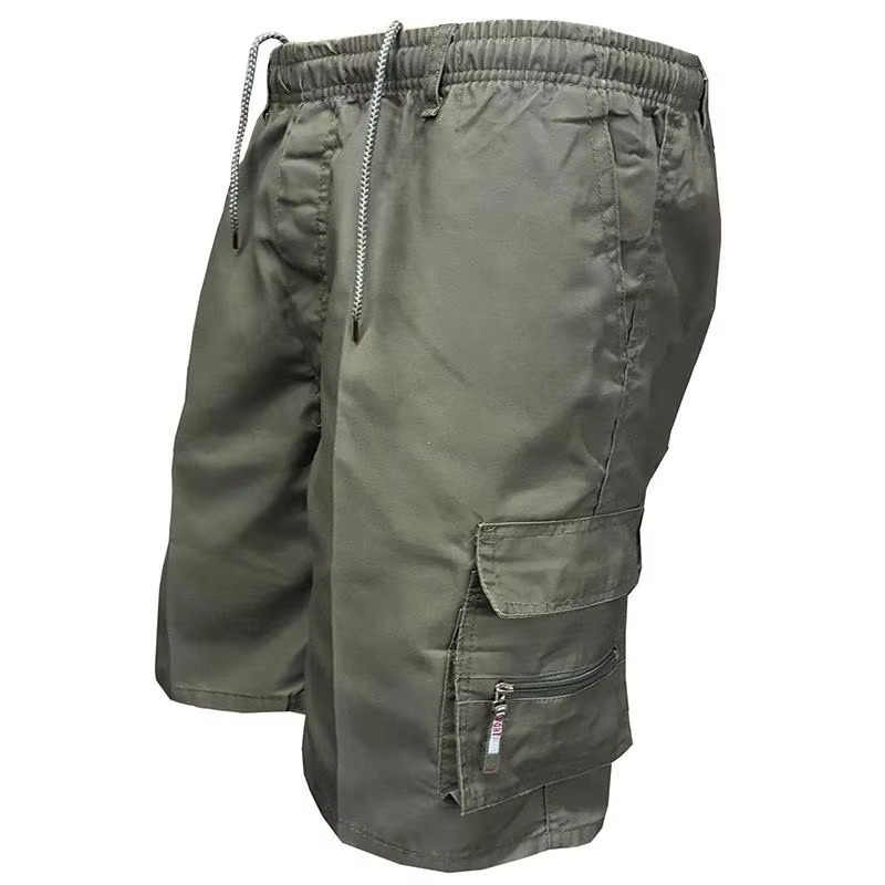 Plus size men's cargo shorts with a relaxed fit. Versatile casual shorts for everyday wear.