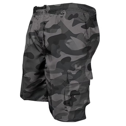 Utility men's cargo shorts in a relaxed fit. Great for active outdoor wear & daily comfort.