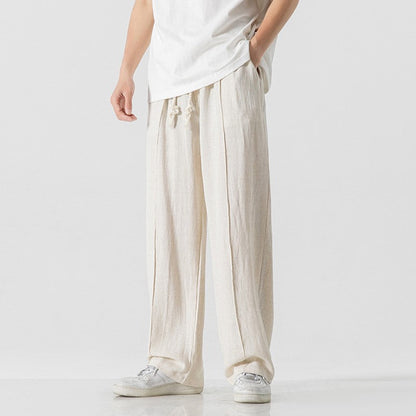 Stylish men's relaxed fit pants, modern design for everyday wear and versatile bottoms.