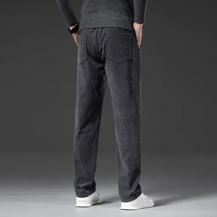 Versatile men's drawstring pants, relaxed fit for ultimate comfort, perfect as casual everyday bottoms.