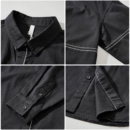 Comfortable men's relaxed fit shirt, a versatile casual top for everyday wear & stylish men's fashion.
