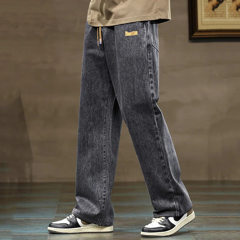 Ultimate comfort meets style in these men's relaxed fit denim joggers, great for everyday adventures.