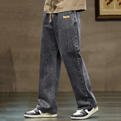Ultimate comfort meets style in these men's relaxed fit denim joggers, great for everyday adventures.