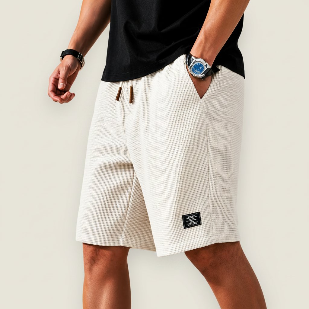 Comfortable men's lightweight summer shorts, perfect for warm weather casual wear.
